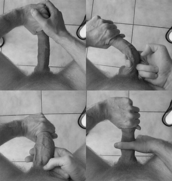 To bend the penis to increase the size of the organ